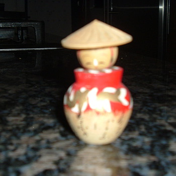 My Collection of Japanese Kokeshi Dolls - Asian