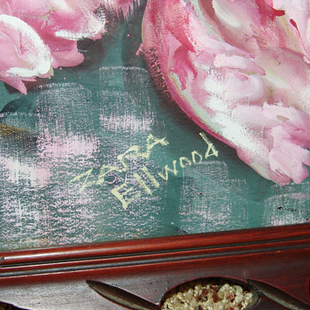 Zara Ellwood Tulips and Lilac - Art Deco