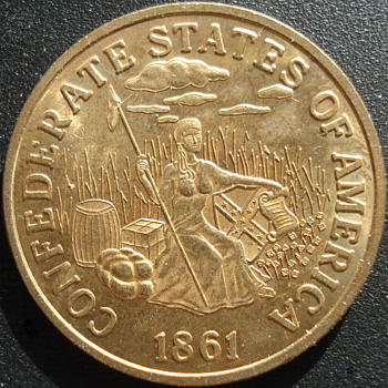 Confederate States of America $20 Gold Coin