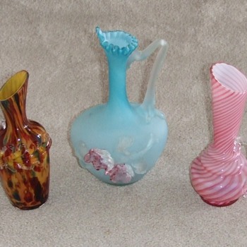 Art Glass Ewer group - Art Glass