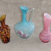Art Glass Ewer group