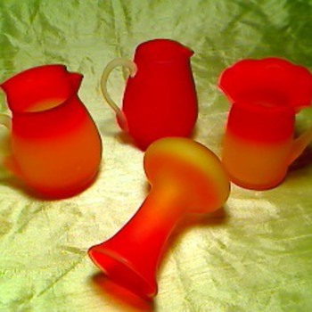 Sunset satin - Art Glass