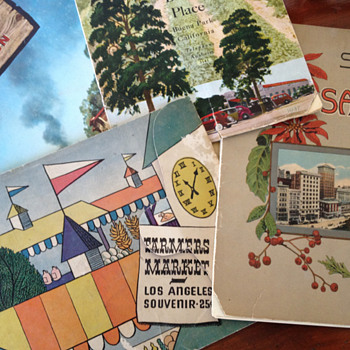 Vintage California Souvenir Books - Paper
