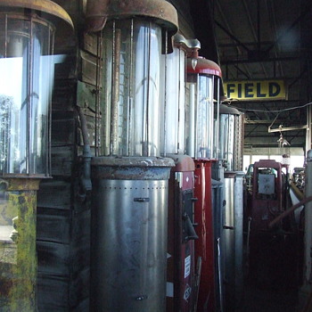 The Road Trip Continues~Vintage Gas Pump Heaven