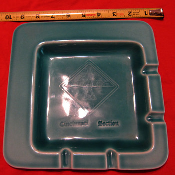 1957 Rookwood Production Ashtray #7111 - Art Pottery