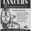 1954 Lancers Wine Advertisement