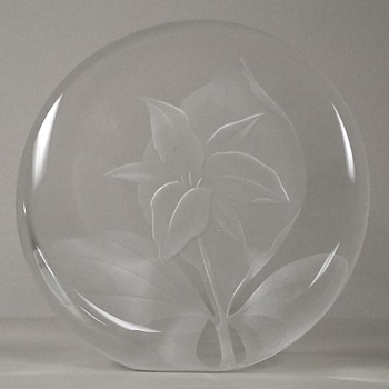 Glass Paperweight