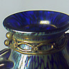 Iridiscent art deco vase
