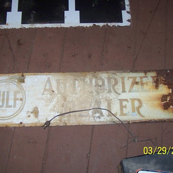 gulf dealer sign