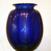 Tincraquelé in dark blue 1930-35