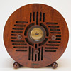 Detrola "Wooden Blue Bird" Art Deco Tube Radio
