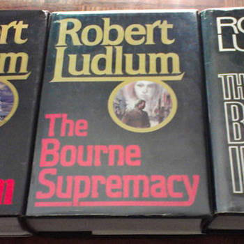 My Robert Ludlum collection (Bourne novels)