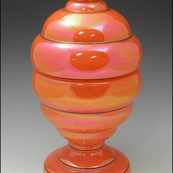 Kinda Neat - Czech Shot Glass & Decanter Set - Complete! - Art Glass