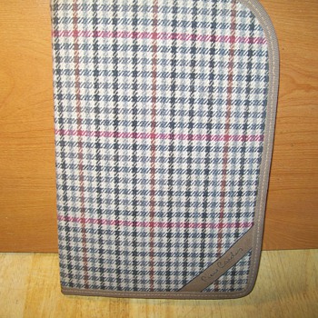 Pierre Cardin steno book holder.