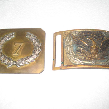 Civil War Belt Buckles or Hollywood Movie Props ?