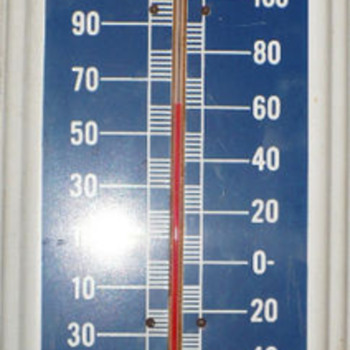 Vintage Packard Motor Car Thermometer - Signs