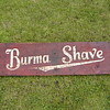 Burma Shave Sign