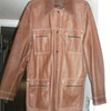Reversible levi leather jacket