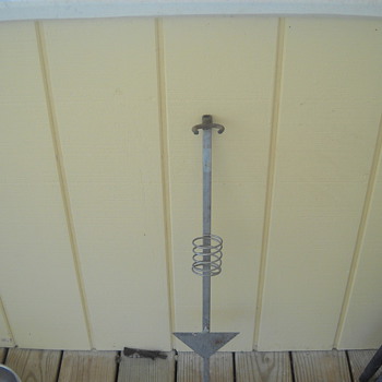 Old Sand Spike Rod Holder - Fishing