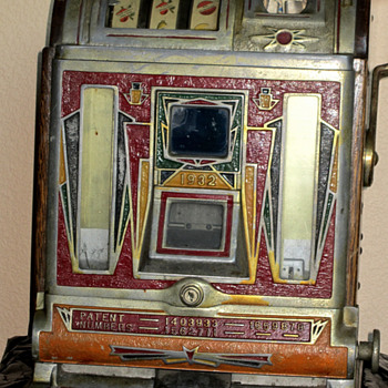 1932 Slot Machine Jennings Victoria Jackpot - Coin Operated
