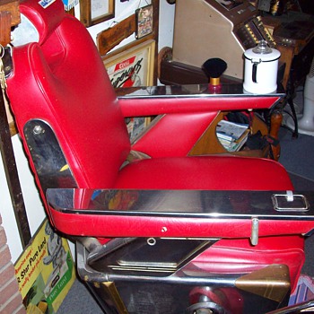 belmont barber chair - Furniture