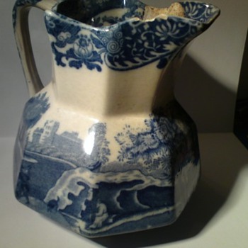 My battered but precious Copeland Spode italian Ware jug