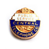 Central Telephone Company Pin