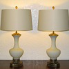 This looks so much like Steuben/Carder - Who made these lamps?