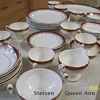 Vintage - 1938 Stetson 22K Gold trimmed Queen Anne China