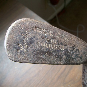 Early Wood Shaft Golf Club - Outdoor Sports