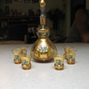 My Murano Third Fire Decanter/Liquor Set