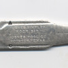 Hughes Simplex Rock Bit Fob Sterling Silver