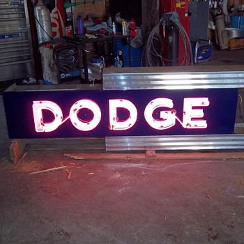 Dodge Dealership Neon Sign - Signs