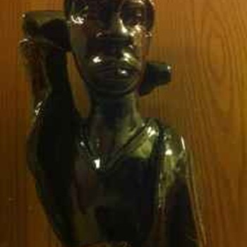 Haitian Wooden Sculptures - Arts and Crafts