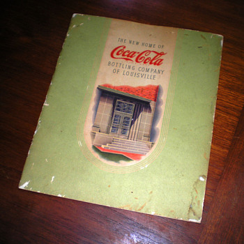 1940s Louisville Coca-Cola Bottling Plant Tour Book