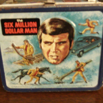 1974 Six Million Dollar Man Lunchbox by Aladdin. - Kitchen