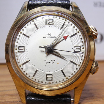1960's Helbros Alarm (YGF case) - Wristwatches