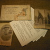 WWI items from one lot - paper and photos