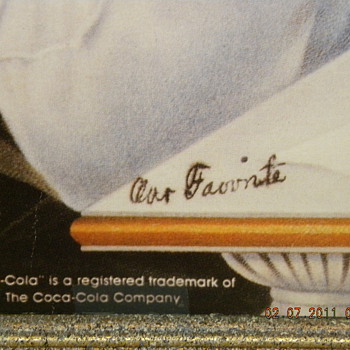 Coca-Cola 5 cent Poster 