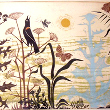 Emmy Lou Packard woodblock print - Posters and Prints
