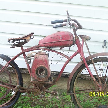 Whizzer motor bike 