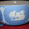Wedgwood Blue Jasper Dip Footed Bowl (Pre 1900's)
