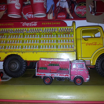 Coke Toy Trucks - Coca-Cola