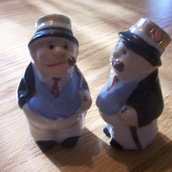 Vintage Salt and Pepper unknown Character
