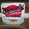 Porcelain Waverly All Pennsylvania High Speed Motor Oil Sign