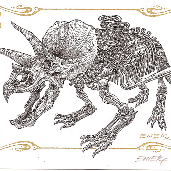 Emek Dino Card - Postcards