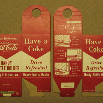 Minty-ish, NOS Coca-Cola Handy Bottle Holder