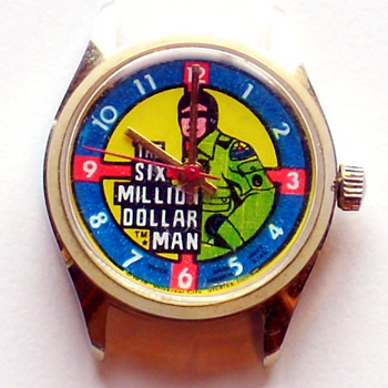 1974 Six Million Dollar Man Mechanical Watch - Wristwatches