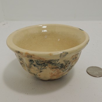 Yellow Ware Custard Cup - Kitchen