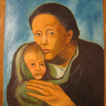 "MOTHER AND CHILD" BY PARRETTA?